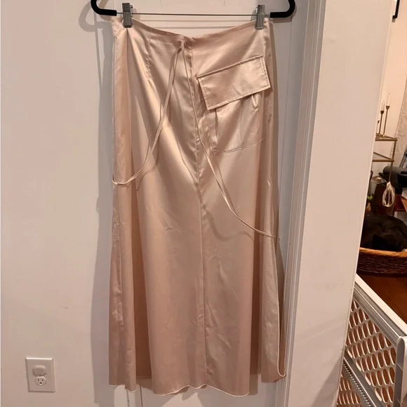 Zara satin maxi skirt - Picture 4 of 7